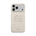 Snap Phone Case - Illegal, Expensive or in St Tropez (cream)