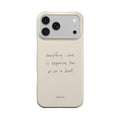 Snap Phone Case - Expensive, Tan or on a Boat (cream)