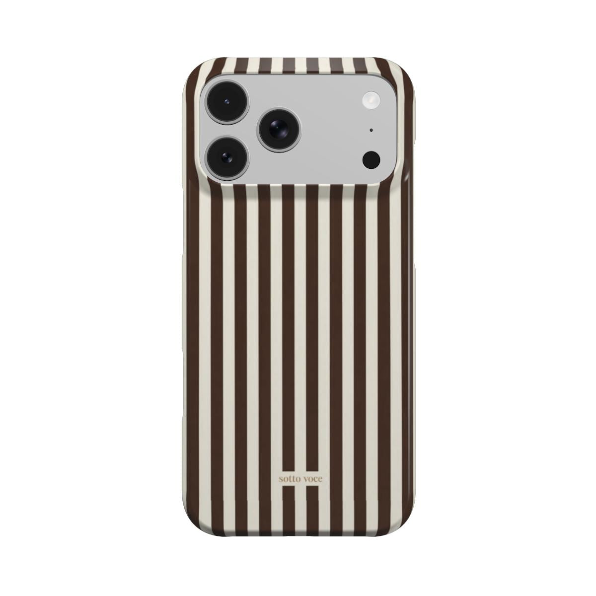 Snap Phone Case - Striped