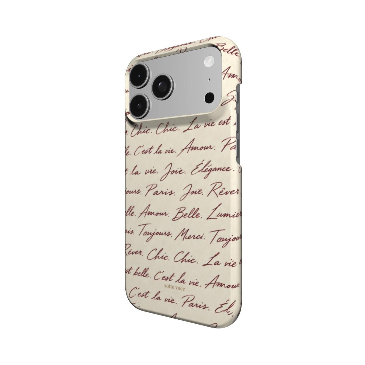 Snap Phone Case - Petits Mots