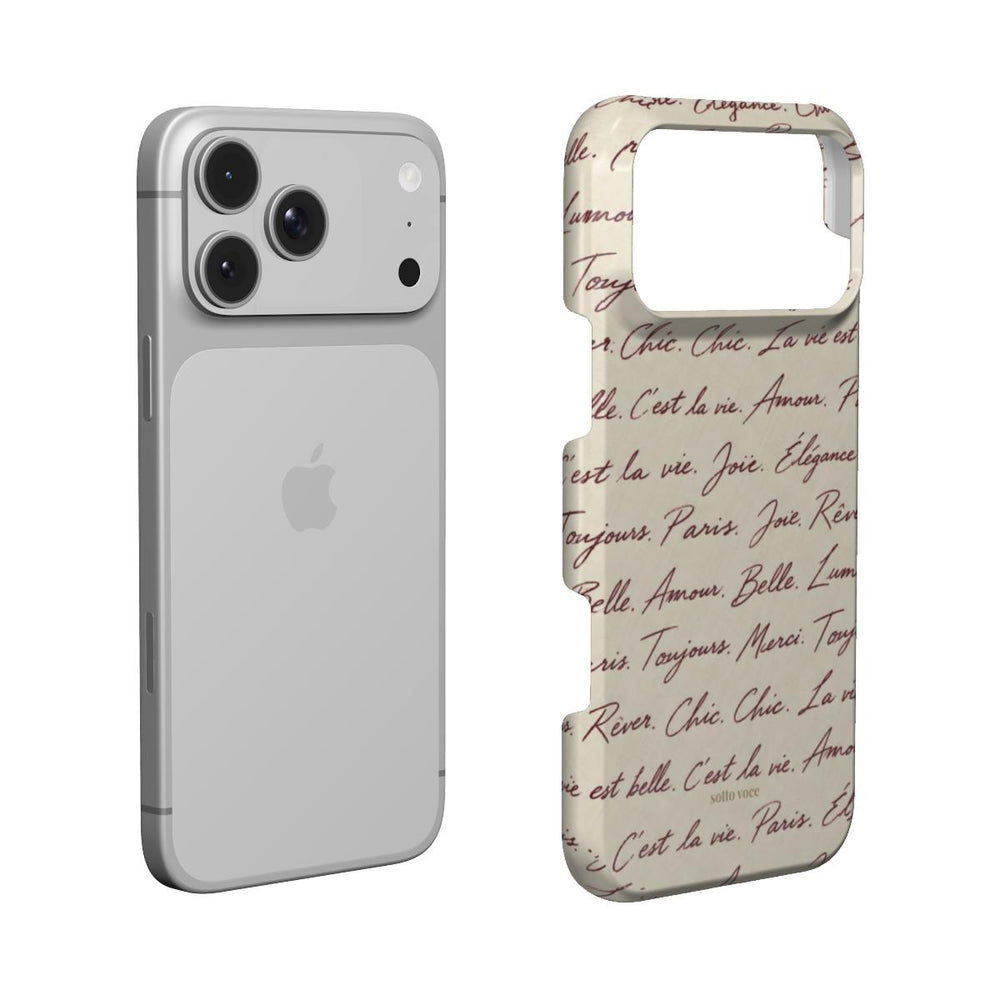 Snap Phone Case - Petits Mots
