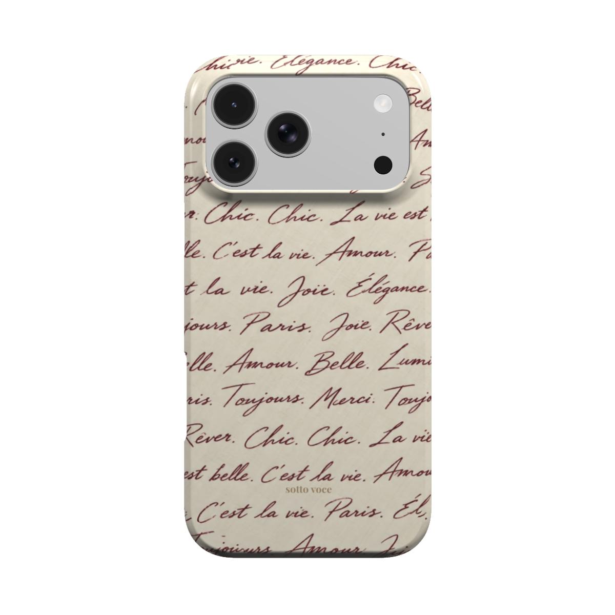 Tough Phone Case - Petits Mots
