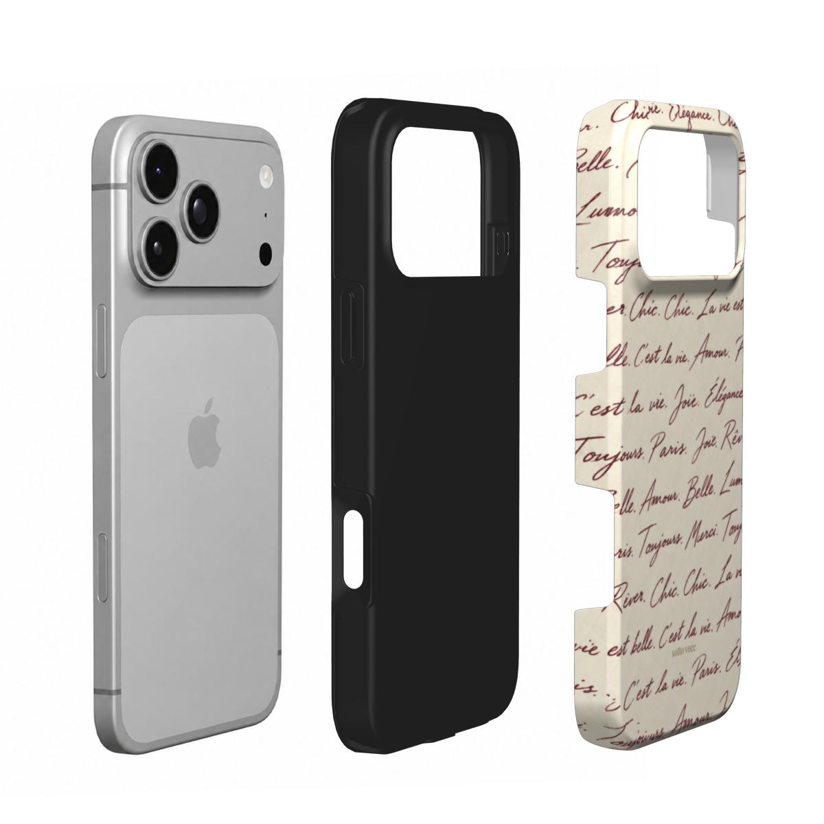 Tough Phone Case - Petits Mots