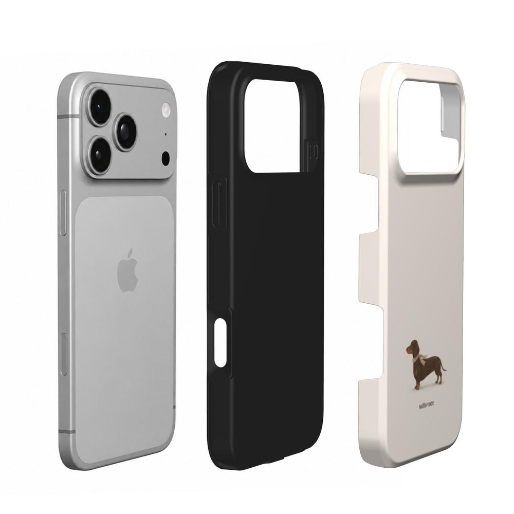 Tough Phone Case - Nose to Nose: Her
