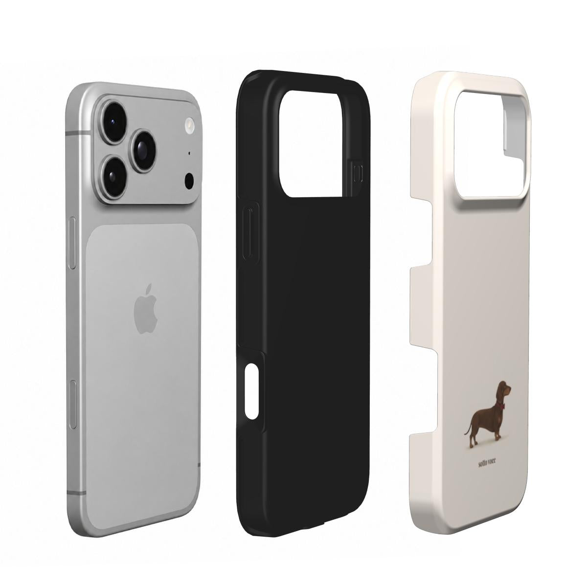 Tough Phone Case - Nose to Nose: Him